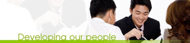 Developing our people Developing our people